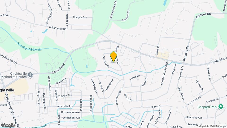 213 Sagebrush Ln Map and Location Details