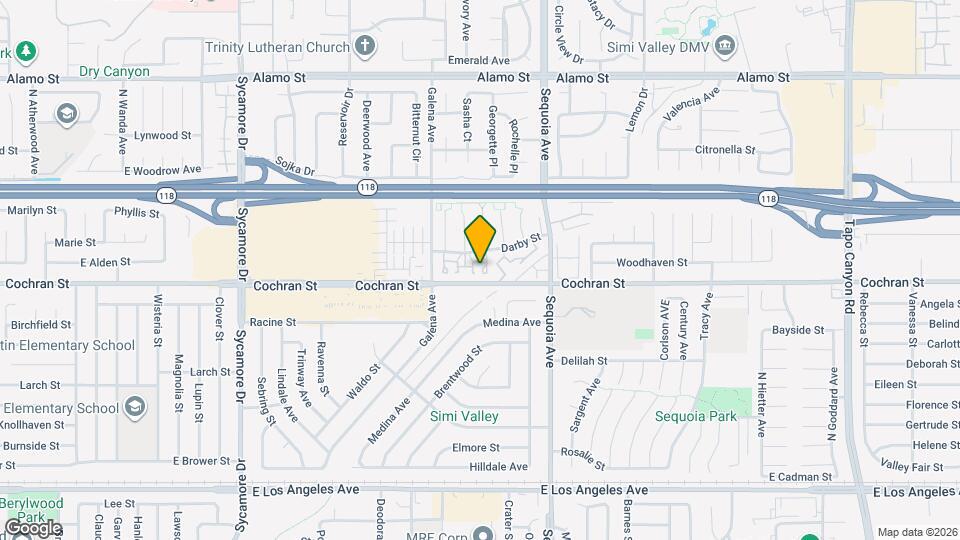 3264 Darby St Mapa y Detalles de la Ubicación