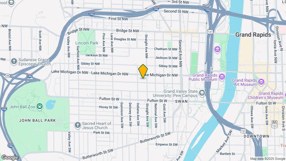 813 California St NW Map and Location Details