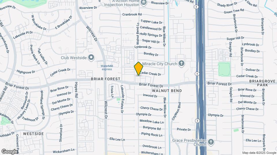 10818 Briar Forest Dr Map and Location Details