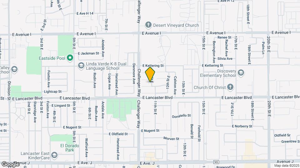 1041 Landsford St Mapa y Detalles de la Ubicación