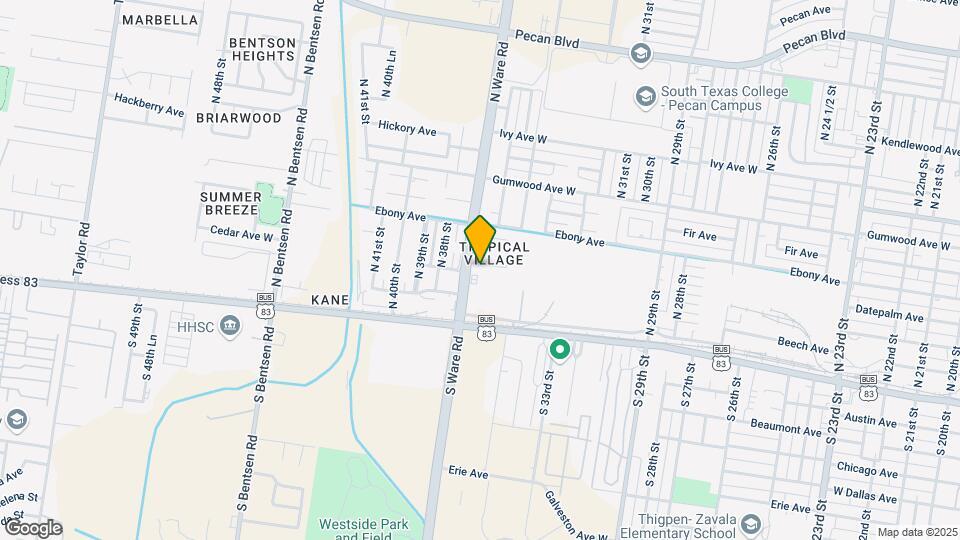 3613 Cedar Ave Map and Location Details