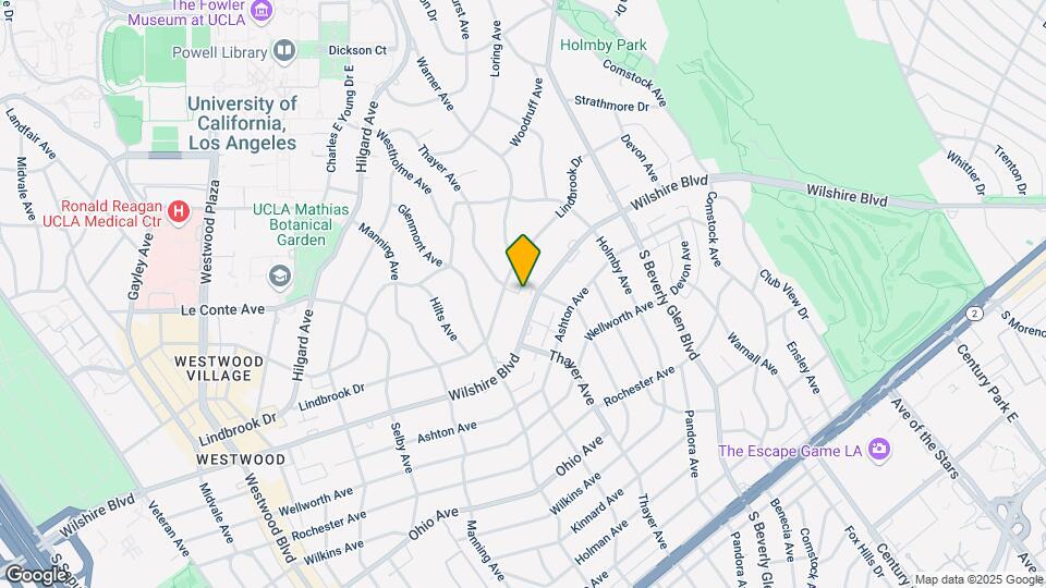 10501 Wilshire Blvd Map and Location Details