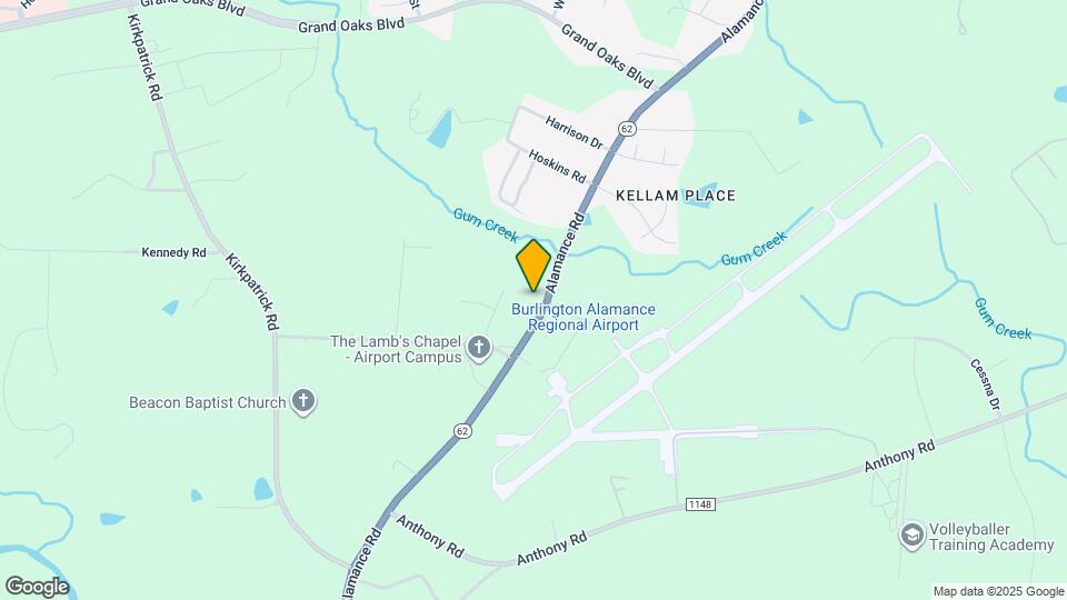 3405 Alamance Rd Map and Location Details