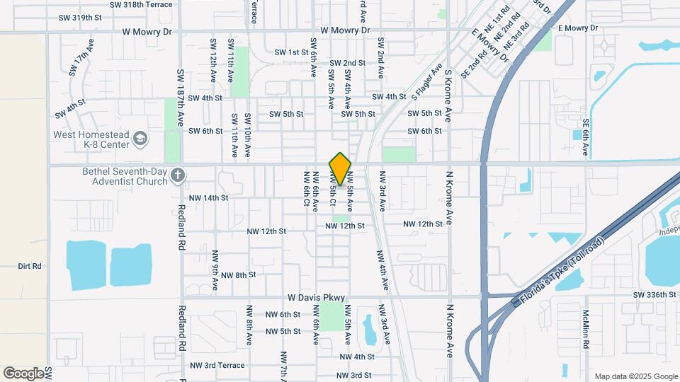 531 NW 15th St Map and Location Details