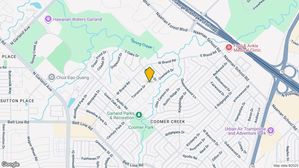 618 Torrance Dr Map and Location Details