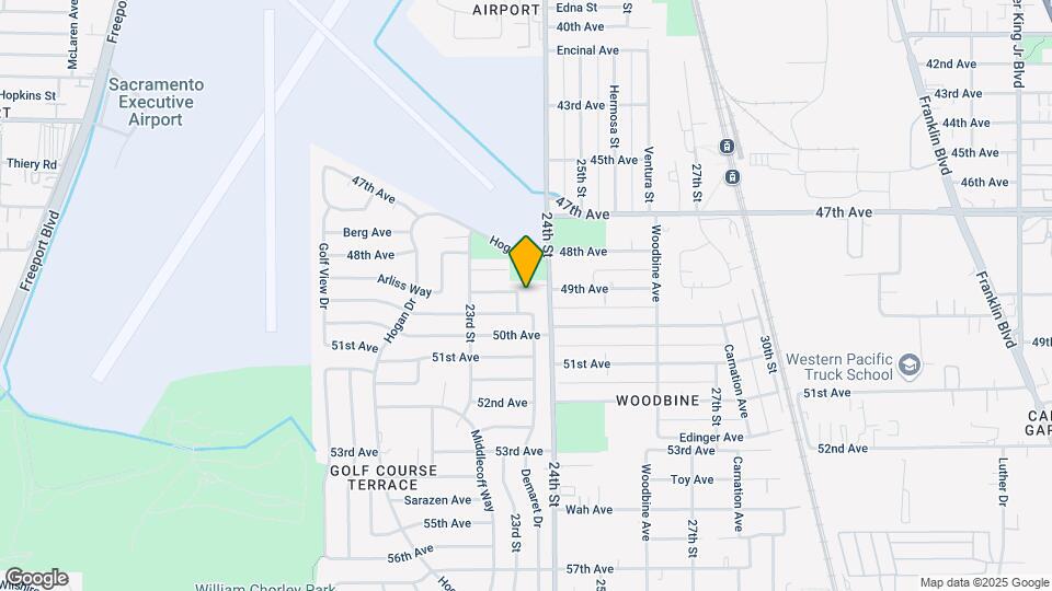 2361 Thompson Way Map and Location Details