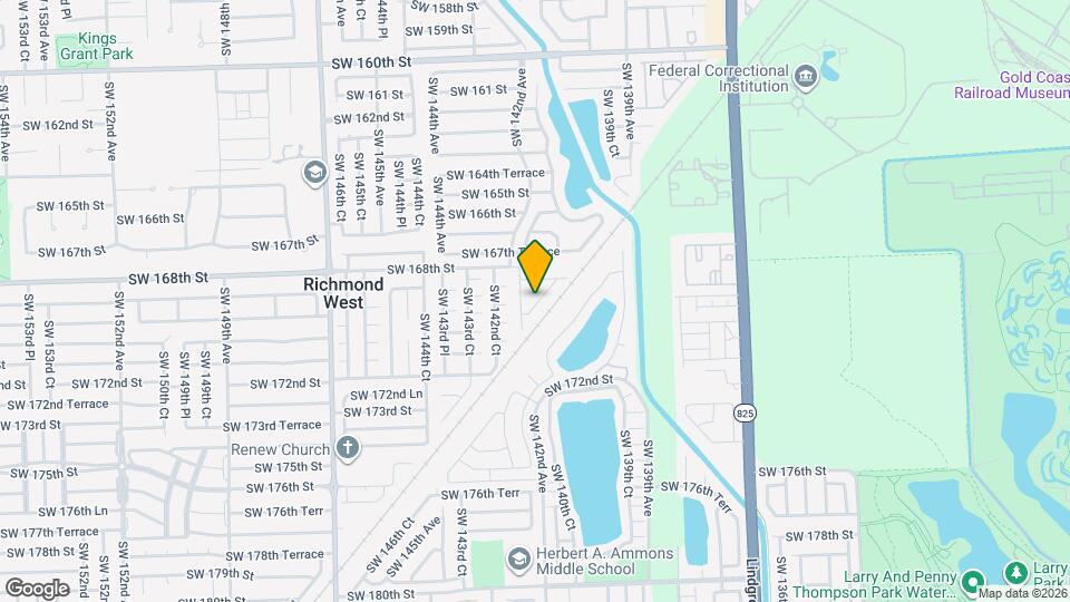 16960 SW 141st Ave Mapa y Detalles de la Ubicación