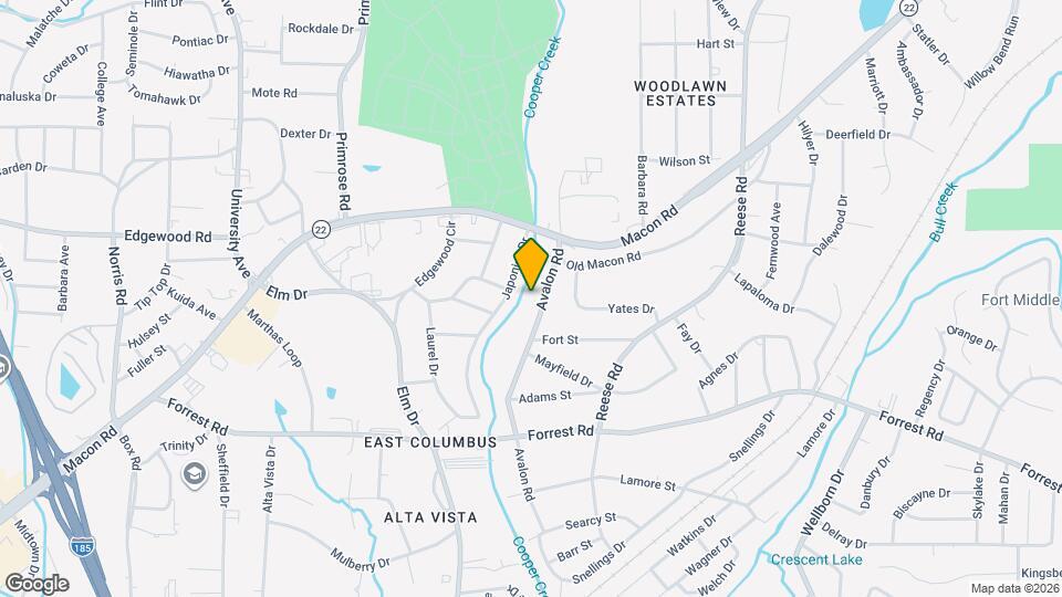 2621 Avalon Rd, Unit Oceanfront Map and Location Details