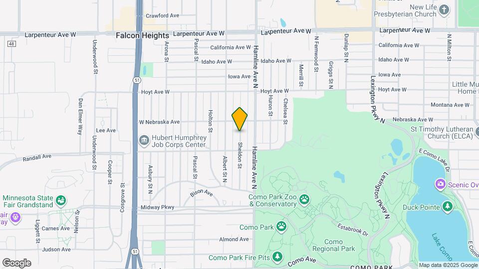 1475 Sheldon St, Unit Como Park Map and Location Details