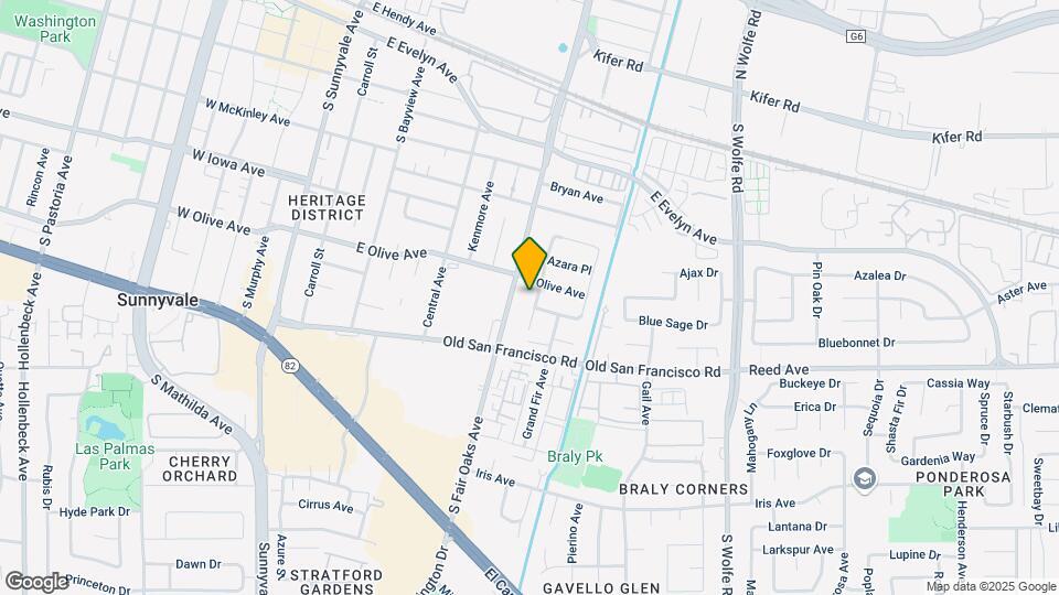 525 Firloch Ave Map and Location Details