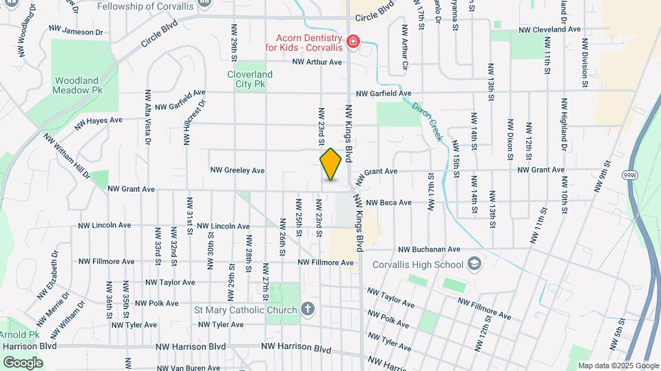 2201 NW Grant Ave Map and Location Details