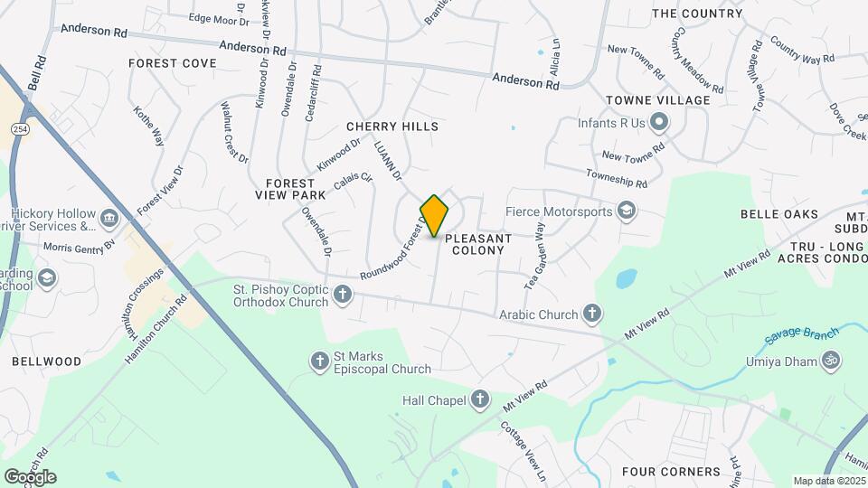 4020 Calumet Dr Mapa y Detalles de la Ubicación