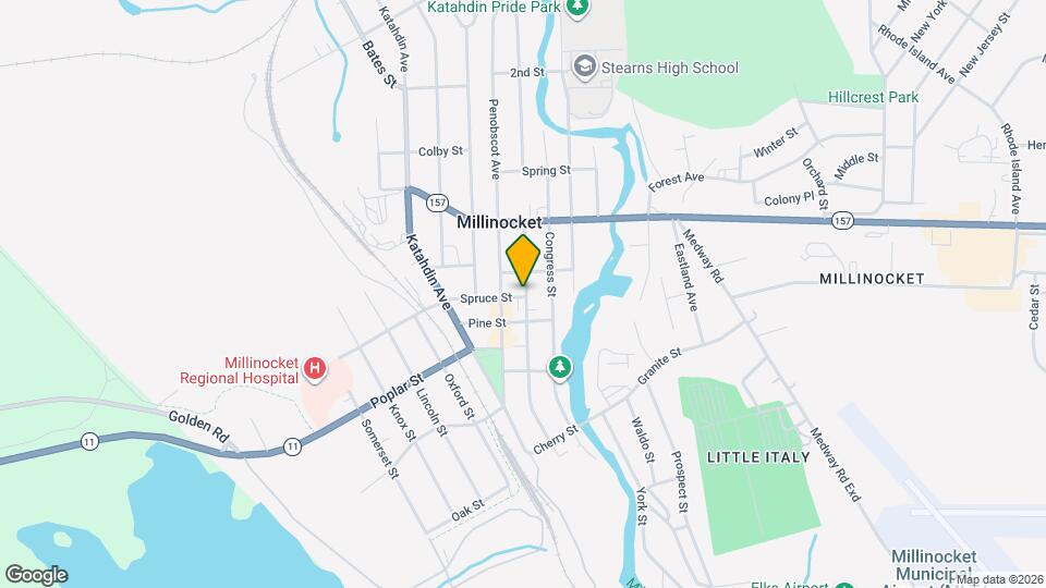 181 Aroostook Ave Map and Location Details