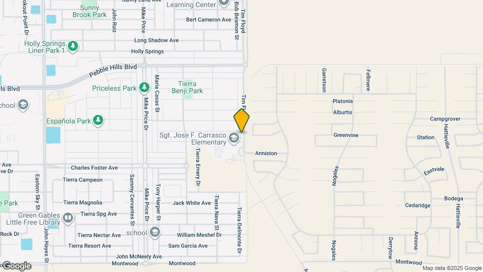 2708 Tierra Oasis St Map and Location Details