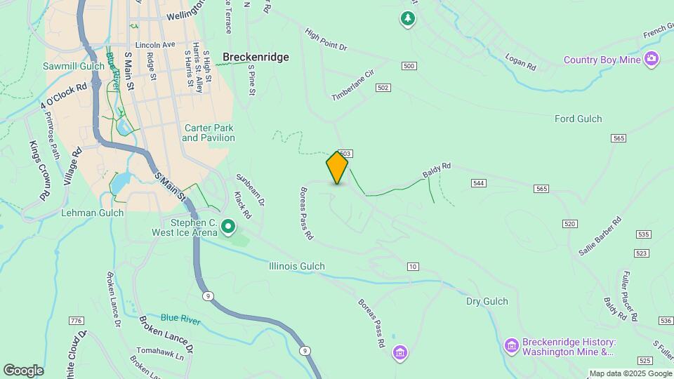 303 Overlook Dr, Unit 1A Mapa y Detalles de la Ubicación