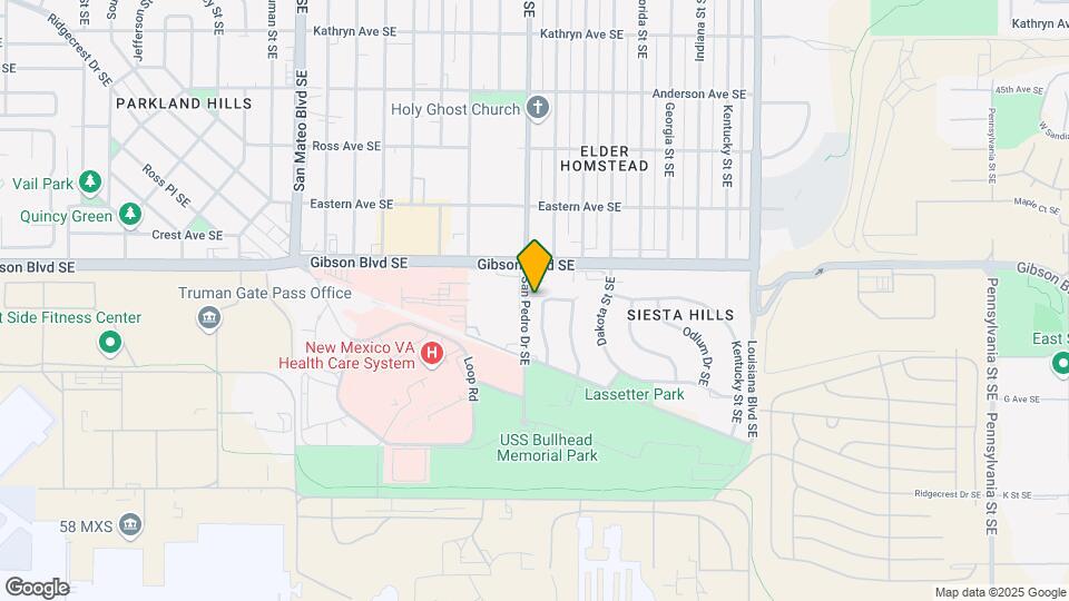 1318 San Pedro Dr SE Map and Location Details