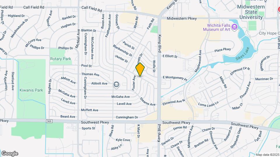 2911 Featherston Avenue Map and Location Details