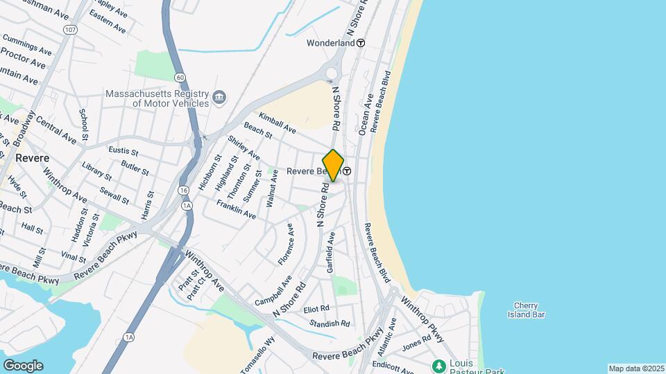 1540 N Shore Rd, Unit 201 Map and Location Details