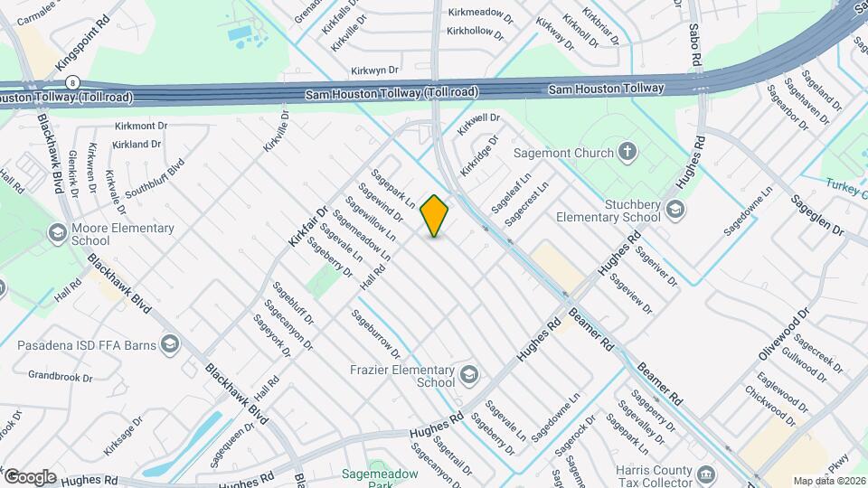 10819 Sagewind Dr Mapa y Detalles de la Ubicación