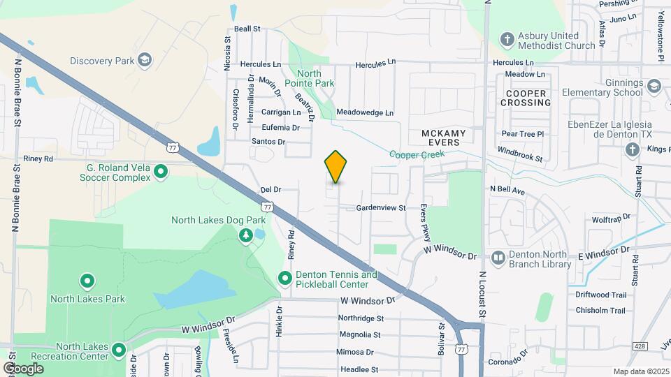 3309 Fallmeadow St Map and Location Details
