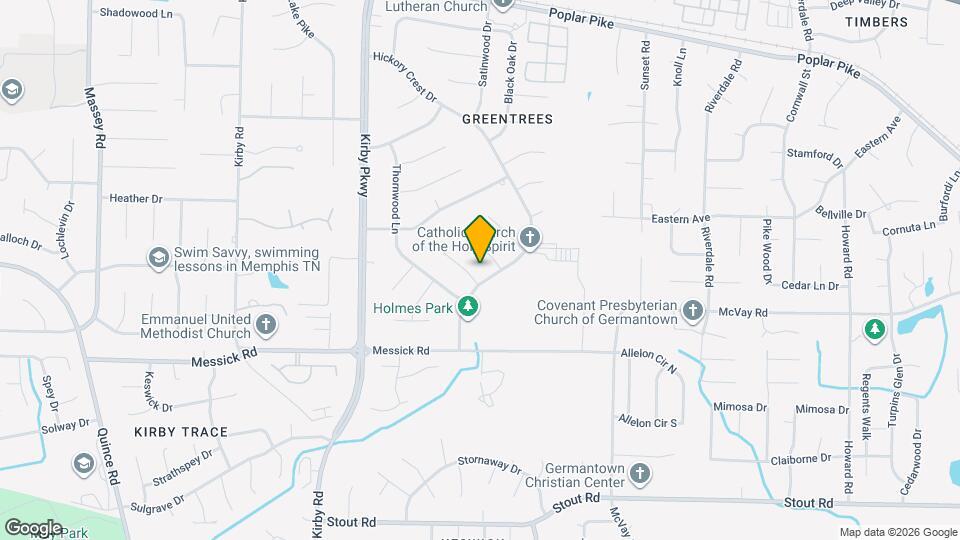 2335 Hickory Crest Dr Map and Location Details