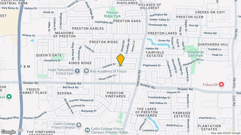 10702 Ambergate Ln Map and Location Details