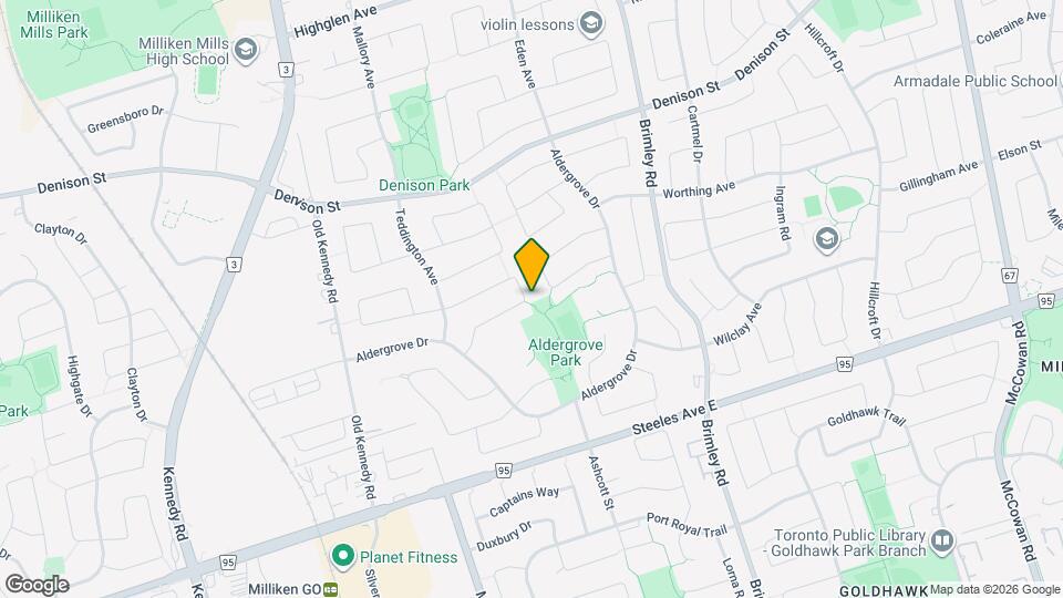 69 Tangmere Crescent Map and Location Details