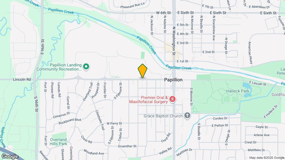 425 W Lincoln St Mapa y Detalles de la Ubicación