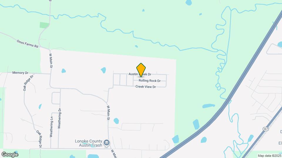 706 Rolling Rock Dr Map and Location Details