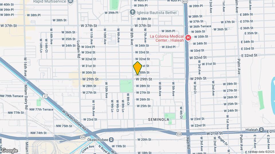 775 W 29th St Map and Location Details