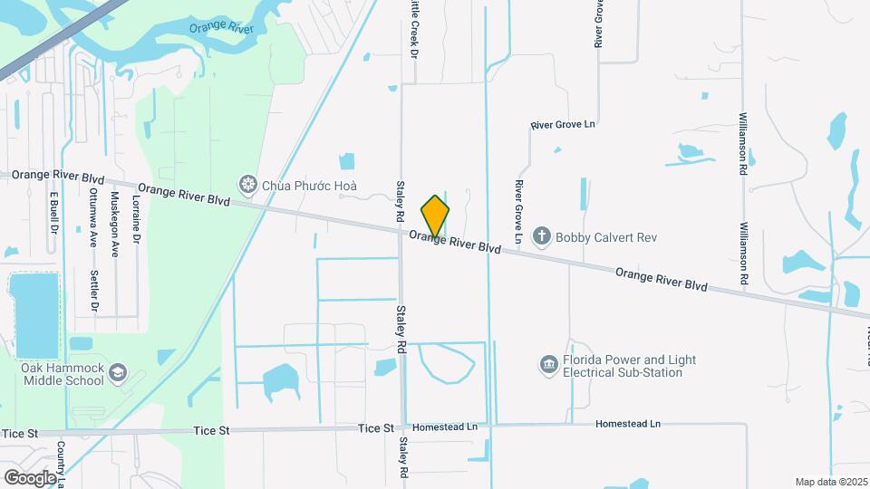 11100 Orange River Blvd Map and Location Details