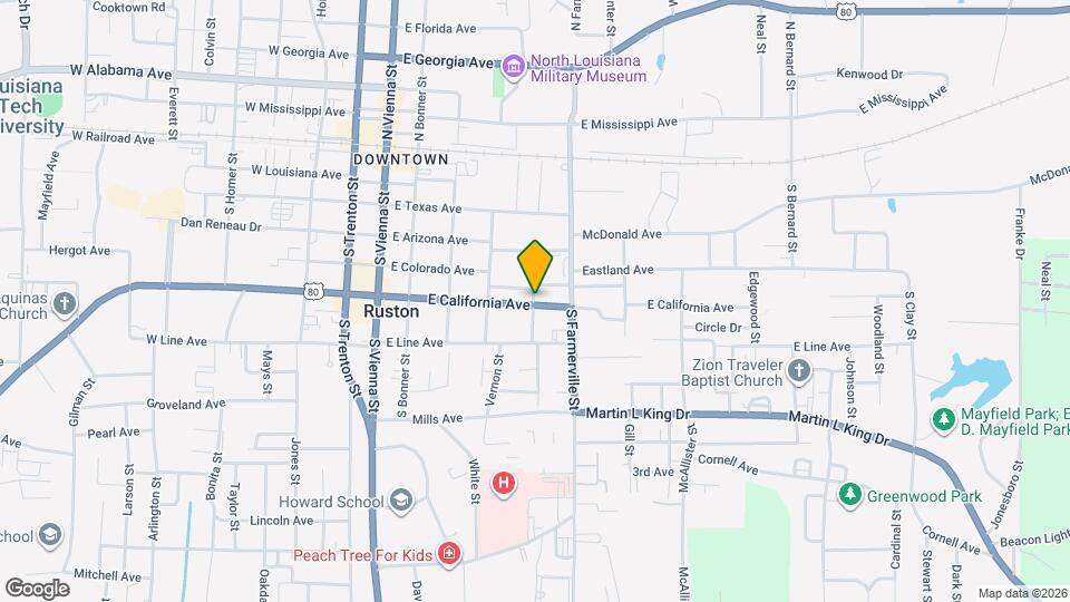 501 Kirkland St Map and Location Details