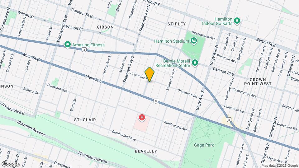 71 Barnesdale Blvd Map and Location Details