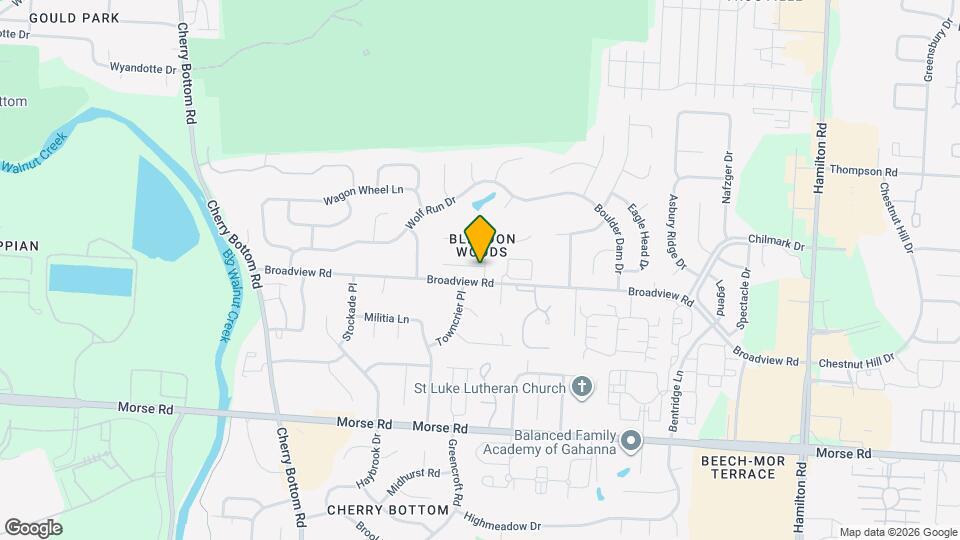 5399 Thornburg Ct Map and Location Details