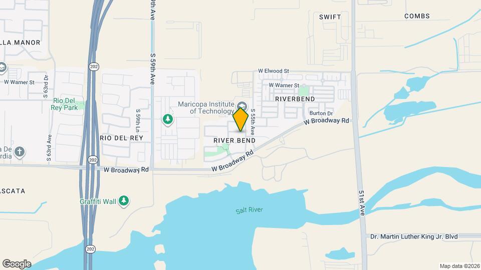 5527 W Southgate Ave Map and Location Details