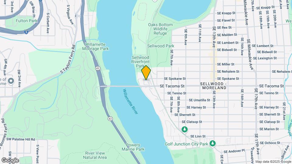 196 SE Spokane St, Unit 101 Map and Location Details