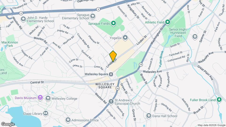 139 R Linden St Map and Location Details