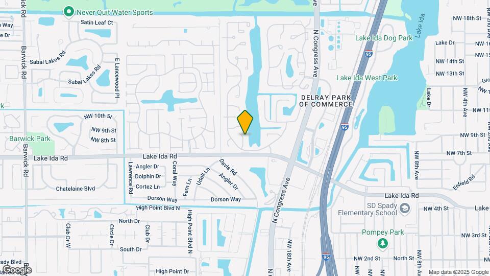 845 NW 21st Way Map and Location Details