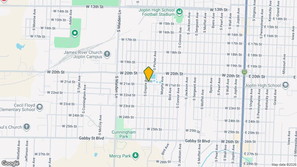 2029 S Empire Ave Mapa y Detalles de la Ubicación