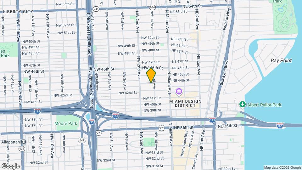 118 NW 44th St Map and Location Details