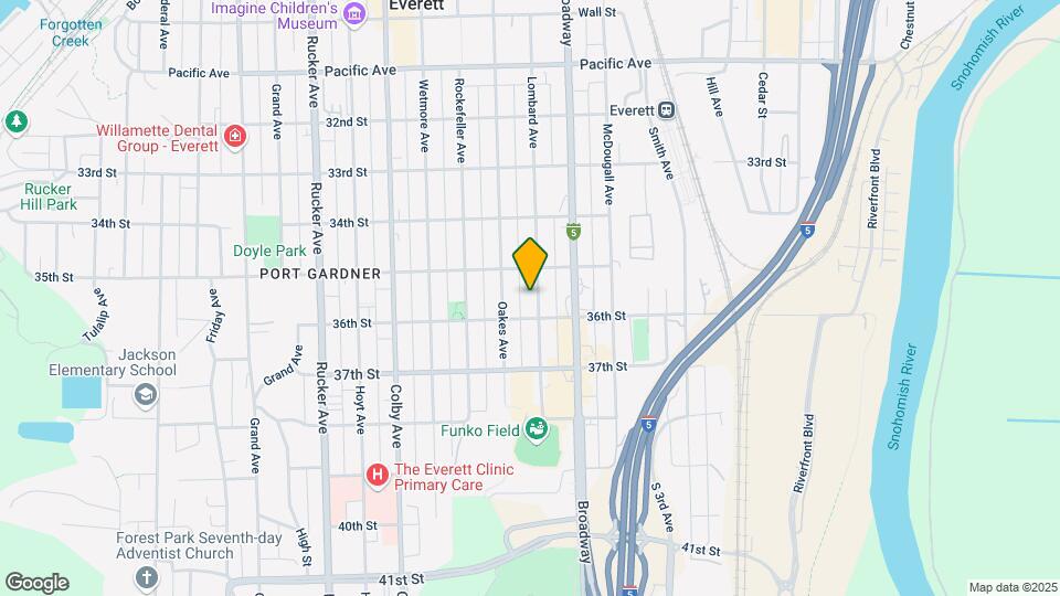 3518 Lombard Ave Map and Location Details