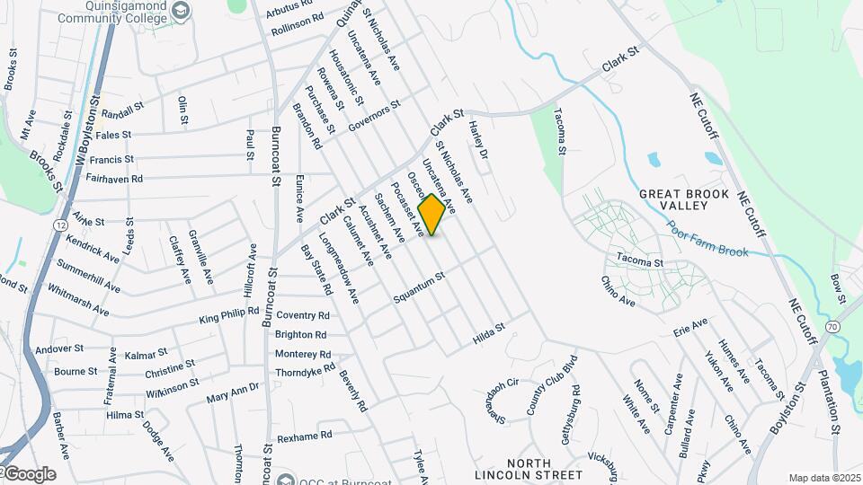 45 Pocasset Ave Map and Location Details