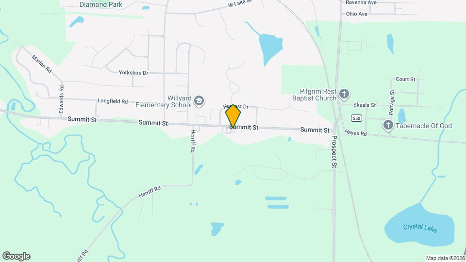 3954 Summit St Map and Location Details