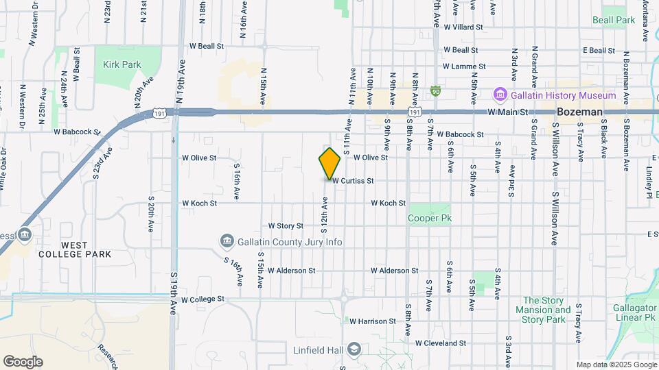 304 S 12th Ave Map and Location Details