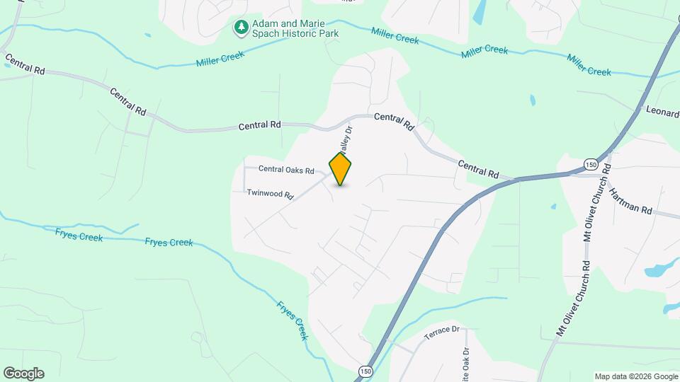 163 Twin Valley Ct Mapa y Detalles de la Ubicación