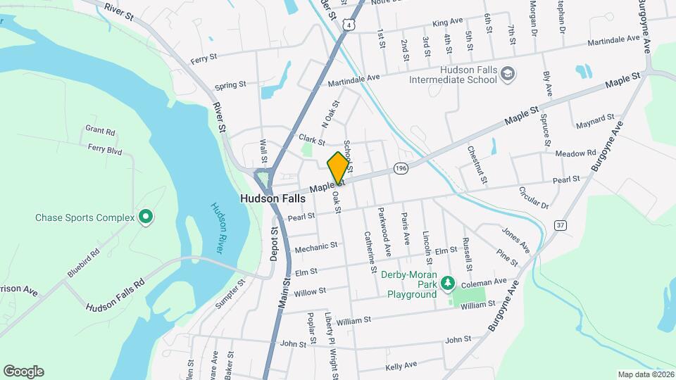 114 Oak St, Unit 3 Mapa y Detalles de la Ubicación