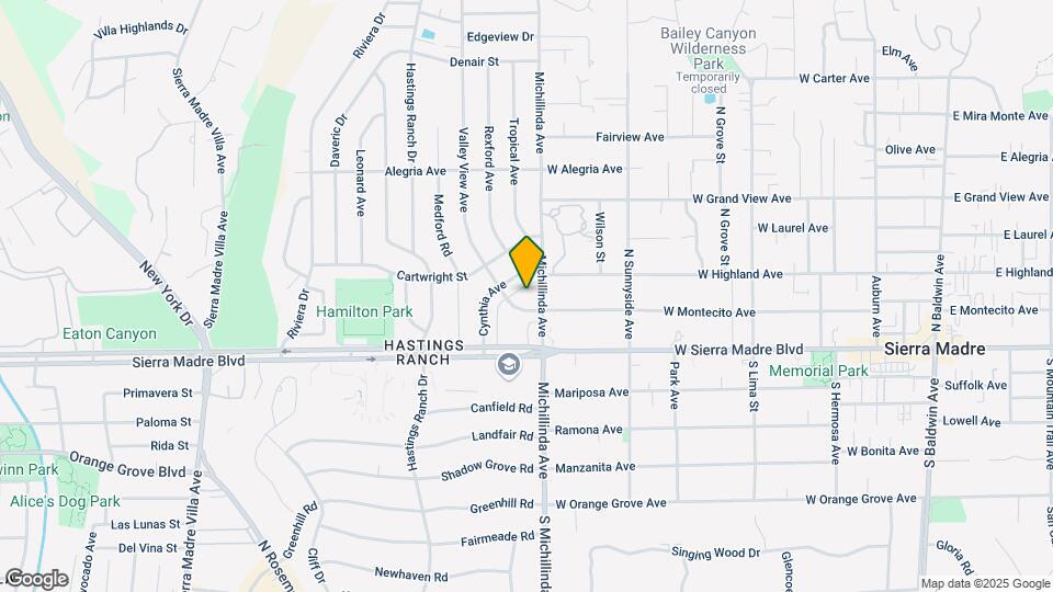990 Valley View Ave Map and Location Details