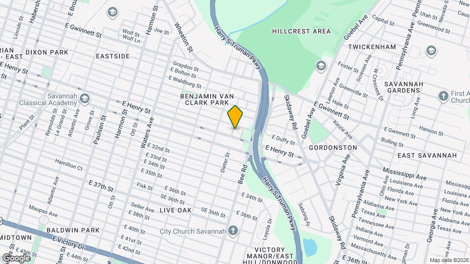 1312 Dieter St Map and Location Details