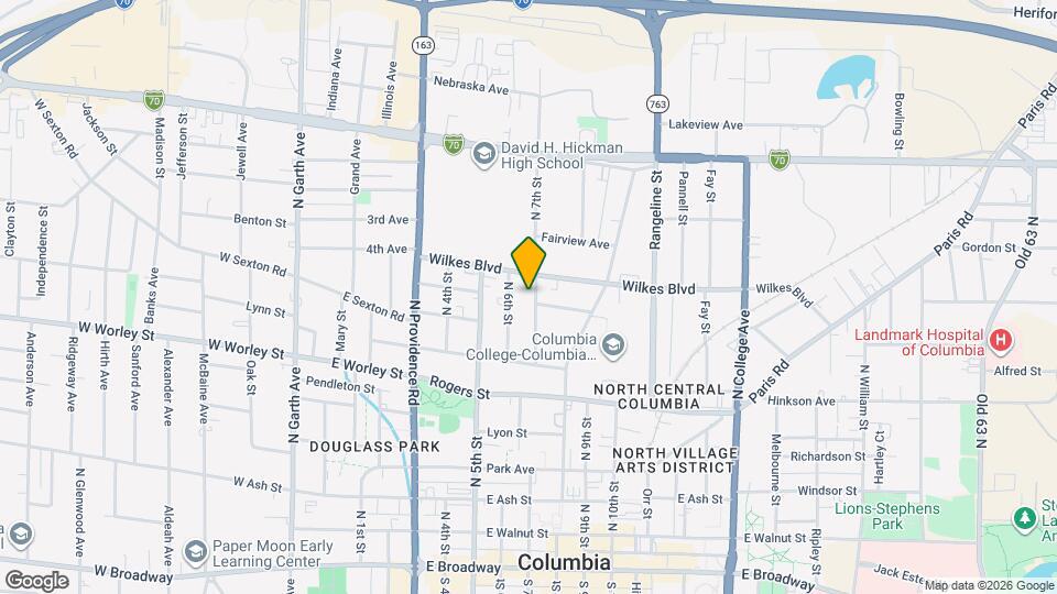 803 N 7th St Map and Location Details